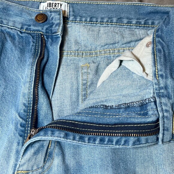 Liberty Blues Denim Shorts Mens Size 38 Tall Jeans Casual Workwear Rugged Jorts - Picture 14 of 16